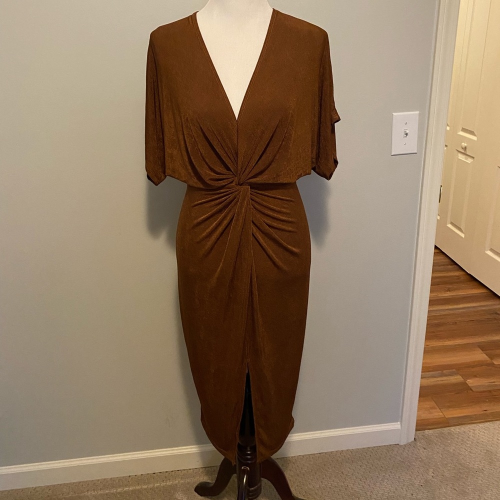 Brown dress